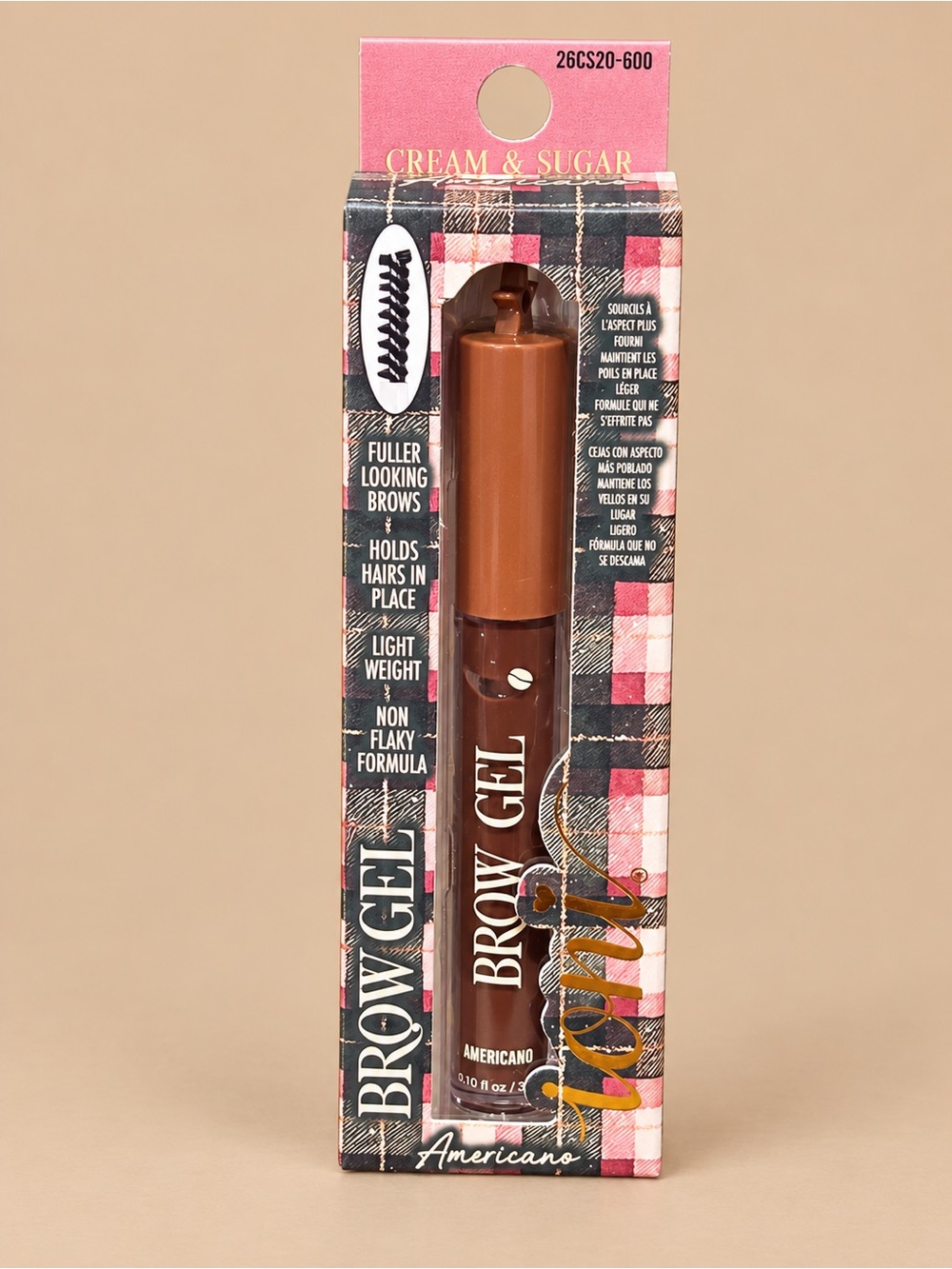 Ioni Cream & Sugar Americano Tinted Brow Gel